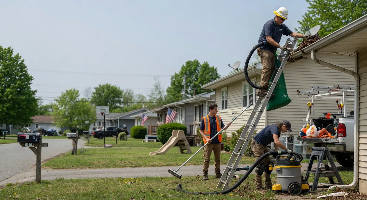 Gutter Installation in Wood River, IL near me
